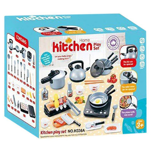 Mini Set De Cocina Juguete Con 36 Piezas